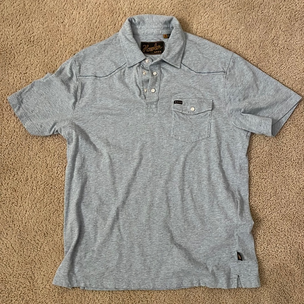 Howler Bros western style polo